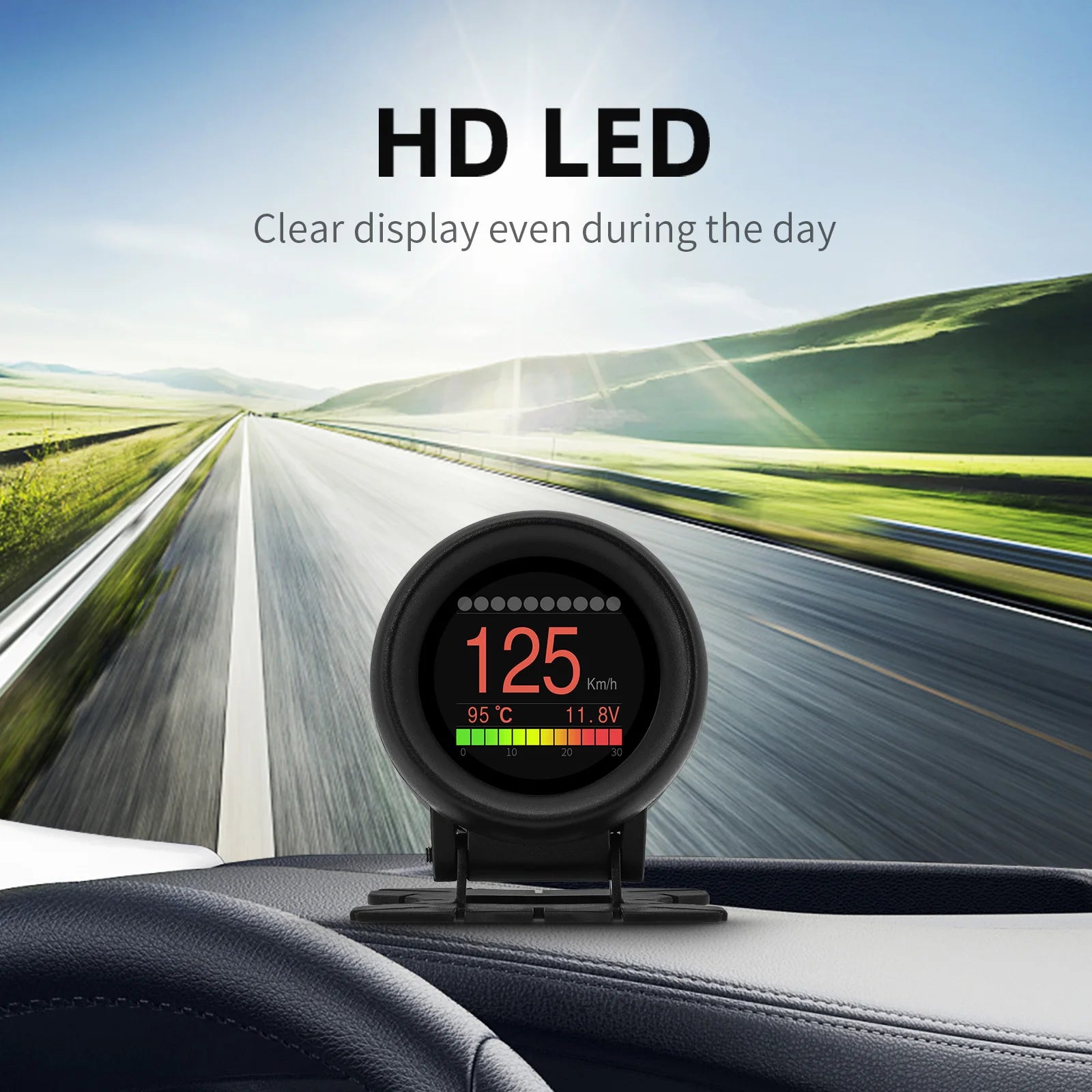 Display HUD della velocità per auto