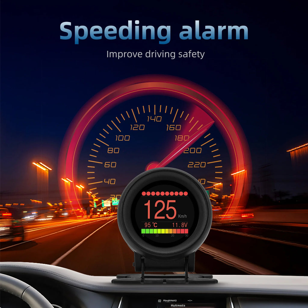 Display HUD della velocità per auto